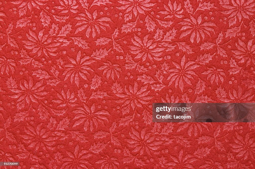 Fabric Patterns - Poinsettia