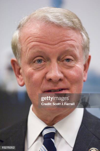 Rep. Leonard Lance, R-N.J., during a news conference calling for a separate, stand-alone House vote on legislation to raise the federal debt limit.