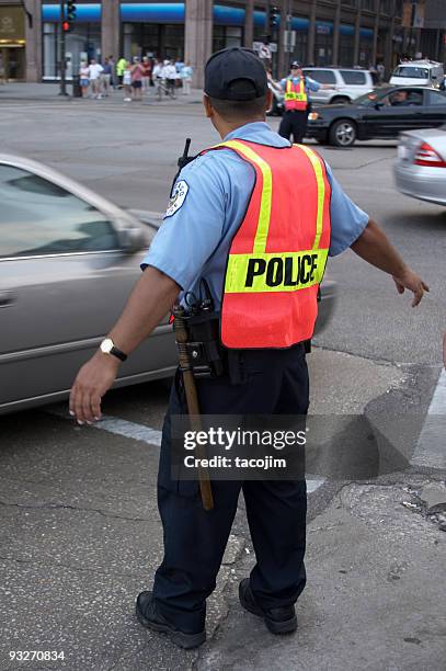 traffic cop - chicago police stock pictures, royalty-free photos & images