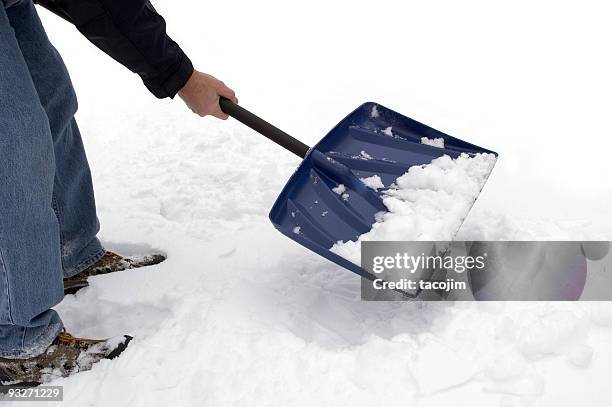 shoveling snow - shoveling snow stock pictures, royalty-free photos & images