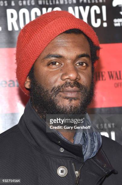Guitarist Gary Clark Jr. Attends the 2nd Annual Love Rocks NYC concert benefitting God's Love We Deliver at the Beacon Theatre on March 15, 2018 in...