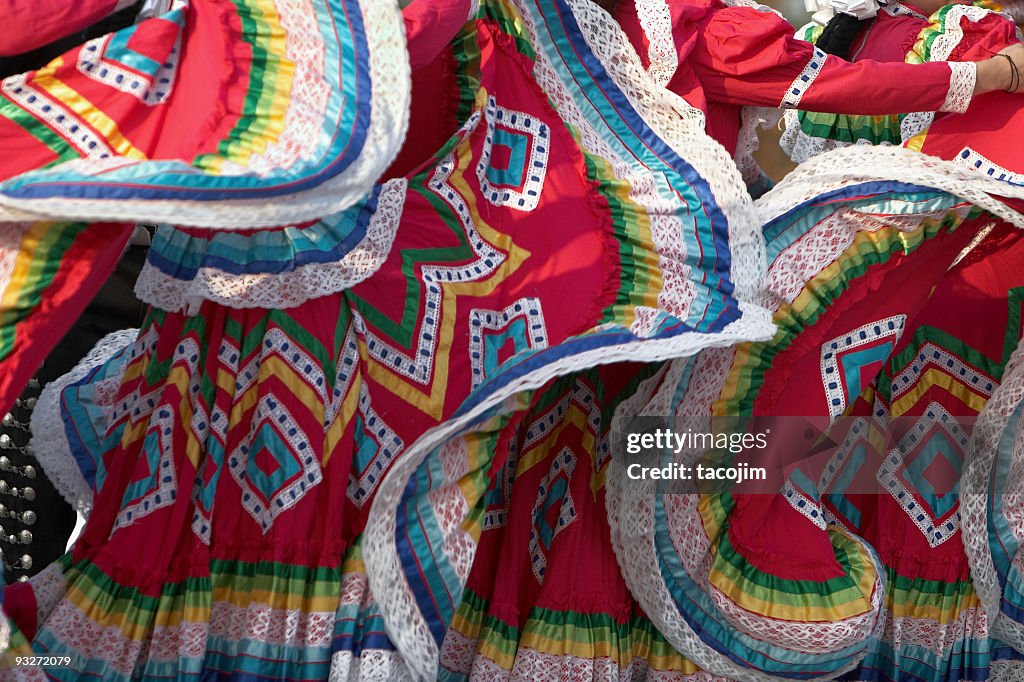 Étnica vestidos mexicana