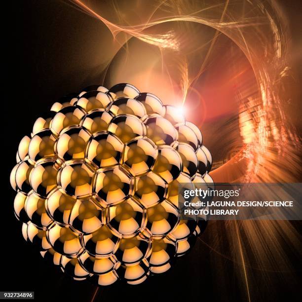 ilustraciones, imágenes clip art, dibujos animados e iconos de stock de nanoparticle, illustration - nanopartícula