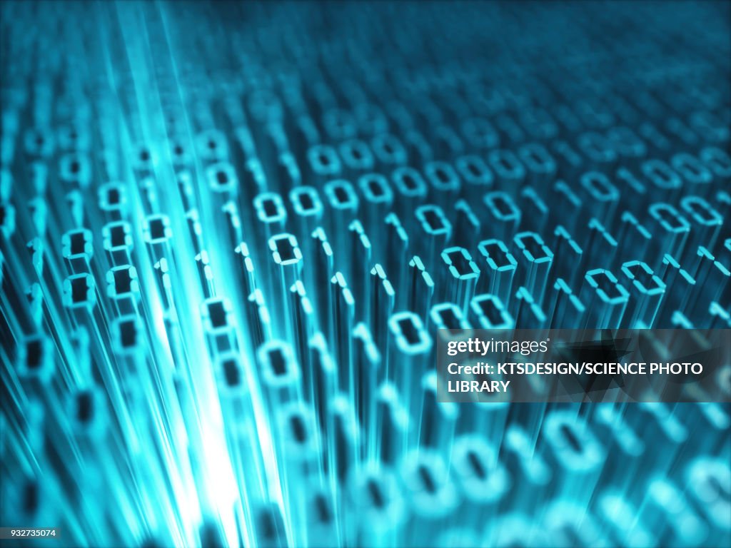 Binary Code Illustration High-Res Vector Graphic - Getty Images