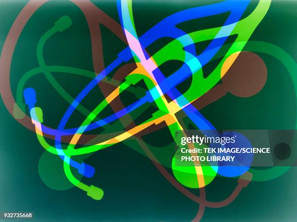 healthcare, conceptual image - doctor multiple exposure stock illustrations