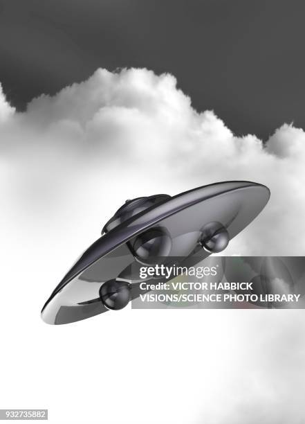 stockillustraties, clipart, cartoons en iconen met ufo, illustration - ufo