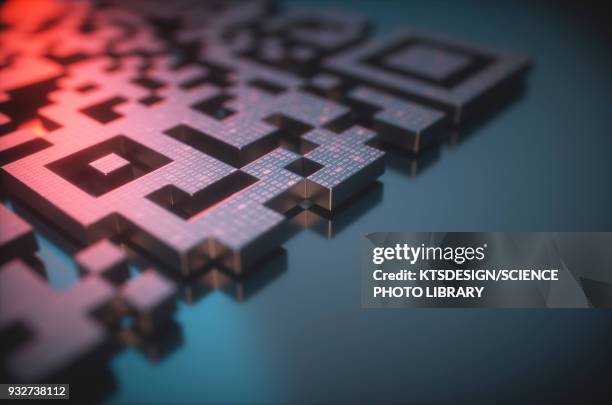 qr code , illustration - qr code stock illustrations