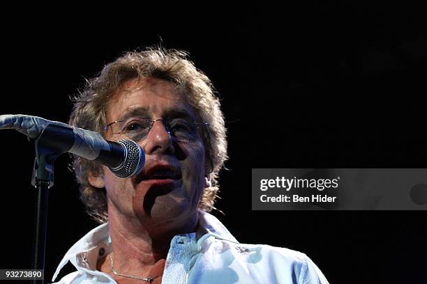 Musician Roger Daltrey performs at Nokia Theatre on November 20, 2009 in New York City.