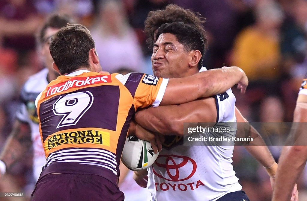 NRL Rd 2 - Broncos v Cowboys