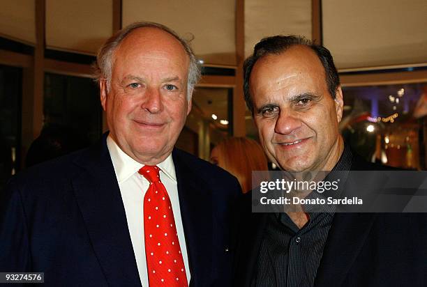 Nicola Bulgari and Joe Torre celebrate BVLGARI Cocktail Celebration with Christie's held at BVLGARI 90210 on November 20, 2009 in Beverly Hills,...