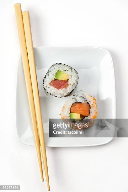 sushi - chopsticks stock pictures, royalty-free photos & images