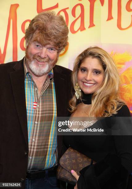 Mac McAnally and guest attend the Broadway Opening Night After Party for 'Escape To Margaritaville' at Pier Sixty on March 15, 2018 in New York City.