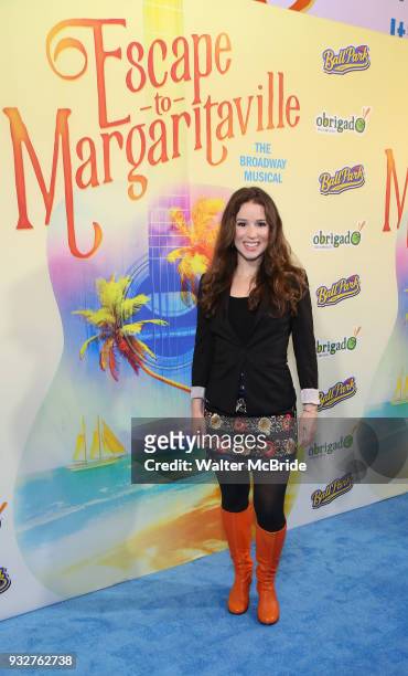 Chilina Kennedy attends the Broadway Opening Night After Party for 'Escape To Margaritaville' at Pier Sixty on March 15, 2018 in New York City.