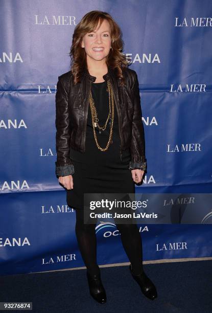 Actress Rachael Harris attends Oceana's 2009 Partners Award gala on November 20, 2009 in Los Angeles, California.