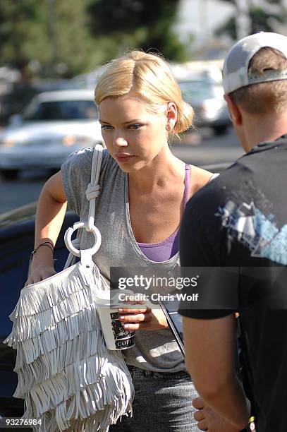 Actress Sophie Monk sighting on November 20, 2009 in West Hollywood, California.