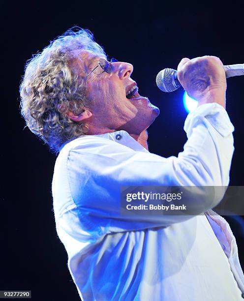 Roger Daltrey performs at the Nokia Theatre on November 20, 2009 in New York City.