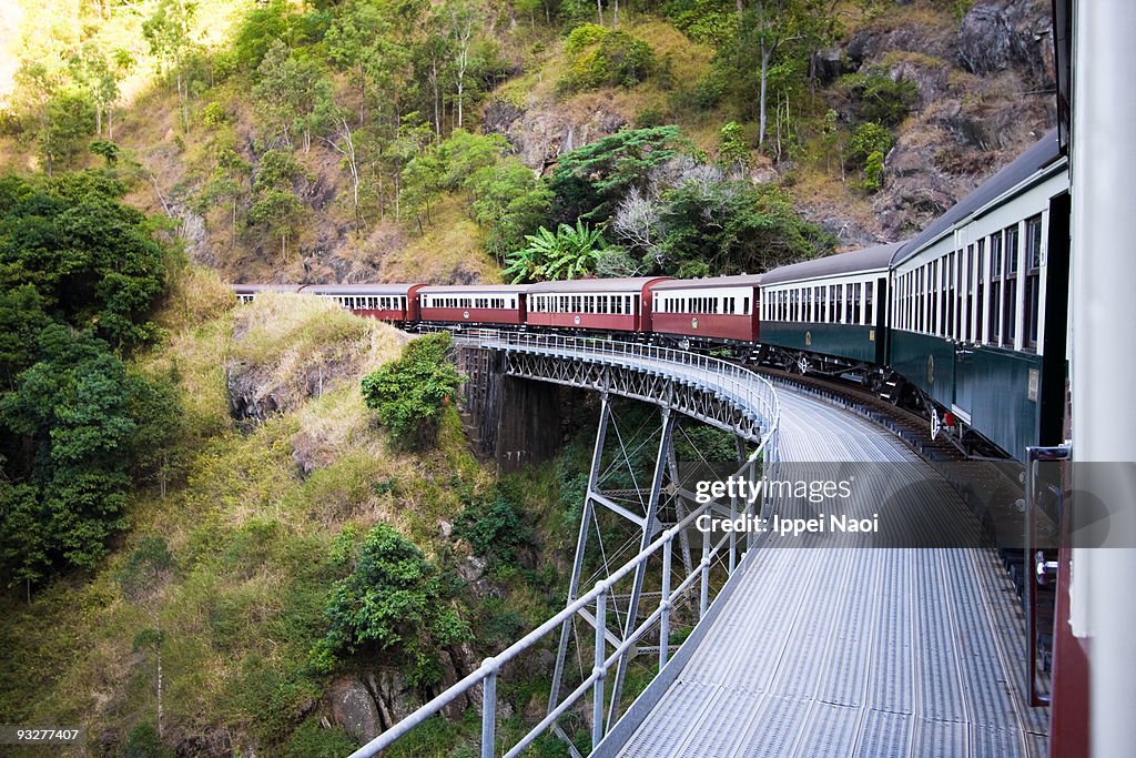 Kuranda scenic railway train, Queensland