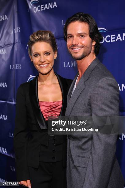 Actors Kadee Strickland and Jason Behr arrivefor Oceana's 2009 Partners Award Gala on November 20, 2009 in Los Angeles, California. (Photo by...