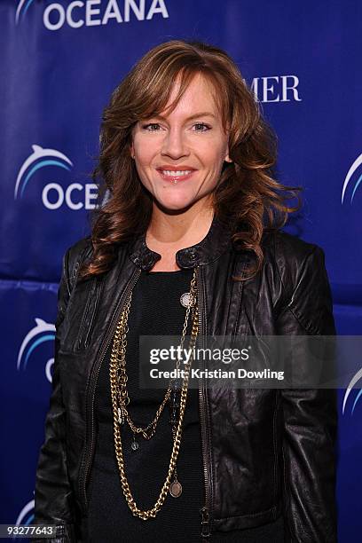 Actress Rachael Harris arrives for Oceana's 2009 Partners Award Gala on November 20, 2009 in Los Angeles, California. (Photo by Kristian...