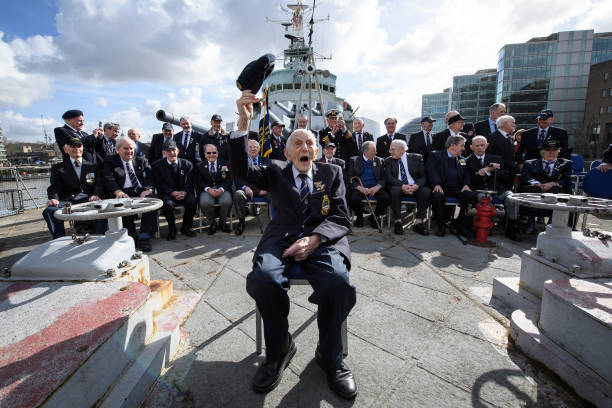 GBR: 80th Anniversary Of HMS Belfast Celebrates