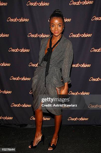 Genevieve Jones attends the Indochine 25th anniversary celebration at the Indochine store on November 20, 2009 in New York City.