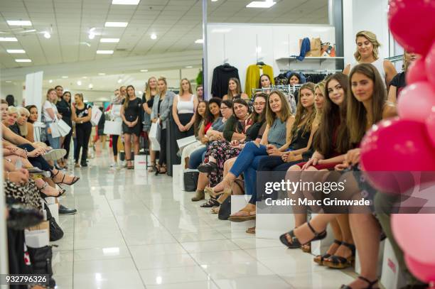 General view of the Cosmo Curve casting with Robyn Lawley on March 16, 2018 in Brisbane, Australia.