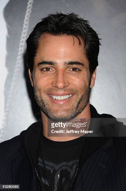 Actor Victor Webster arrives for the "Ninja Assassin" Los Angeles Premiere at Grauman's Chinese Theatre on November 19, 2009 in Hollywood, California.