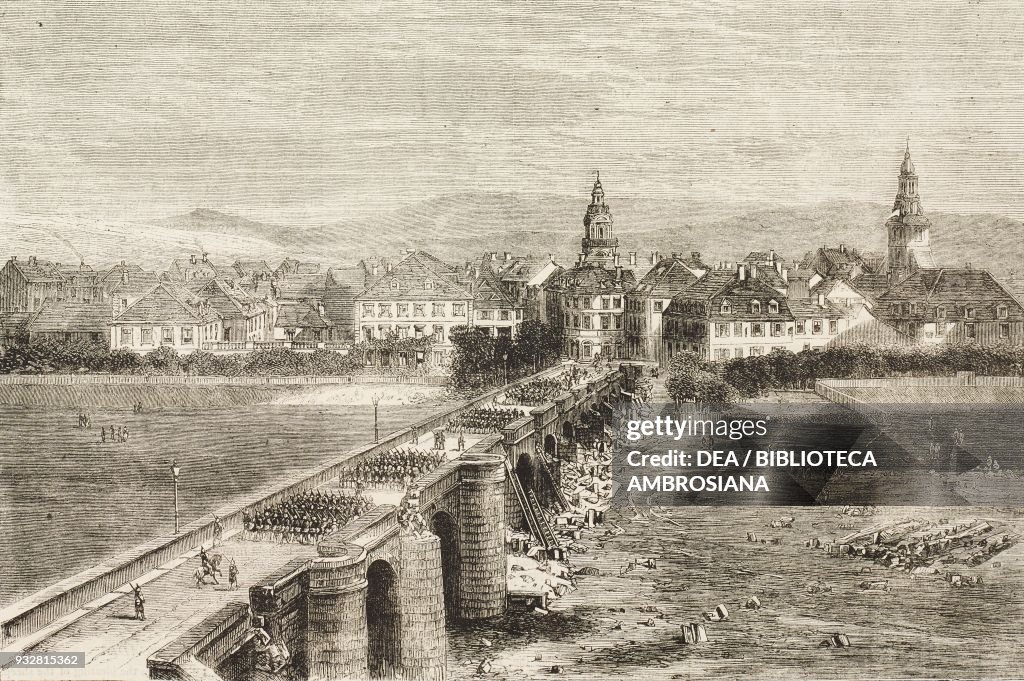 Saarbruck, illustration from magazine The Graphic