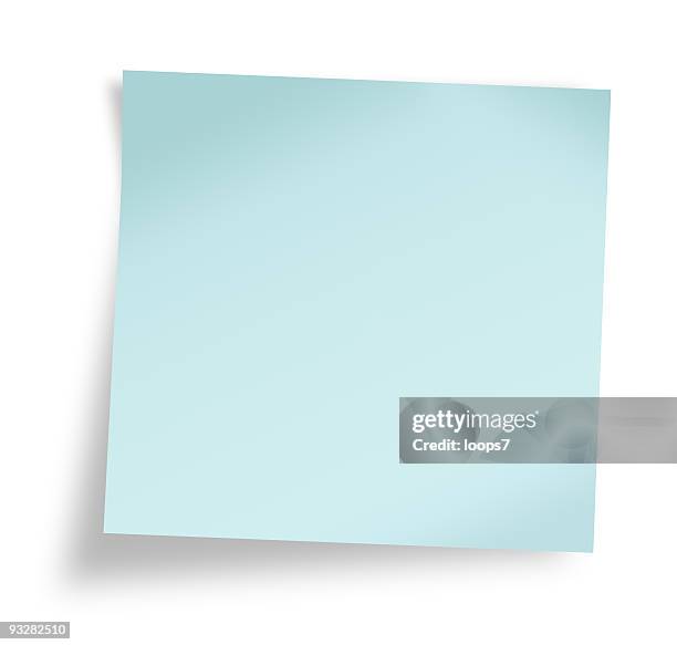 Blue Sticky Note Photos and Premium High Res Pictures - Getty Images