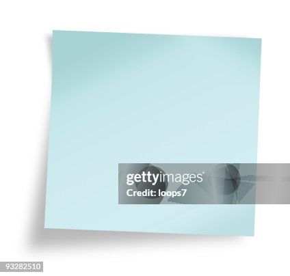 Adhesive note Adhesive note