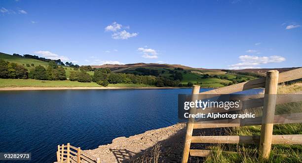 ladybower reservoir - south yorkshire stock pictures, royalty-free photos & images