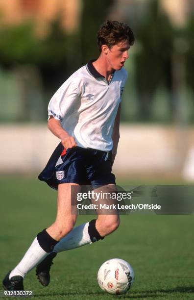 Toulon Espoirs Under-21 International Football Tournament - England v Mexico, Steve McManaman of England -