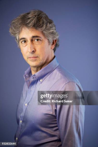 Film director Alexander Payne is photographed for the Observer on October 13, 2017 in London, England.