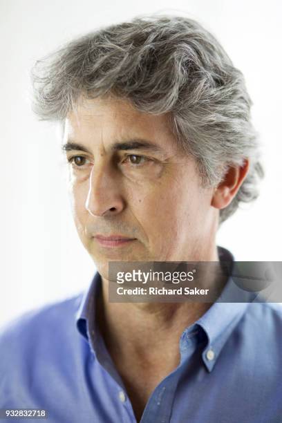 Film director Alexander Payne is photographed for the Observer on October 13, 2017 in London, England.