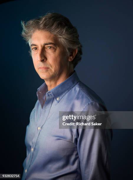 Film director Alexander Payne is photographed for the Observer on October 13, 2017 in London, England.