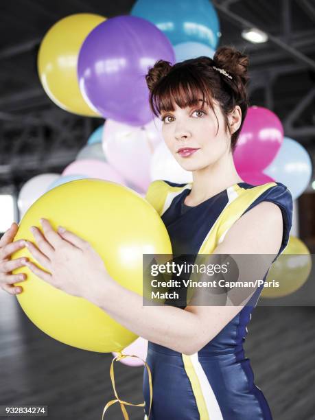 Actor Alix Benezech is photographed for Paris Match on February 6, 2018 in Paris, France.