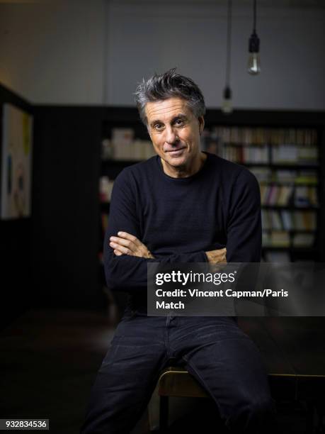 Entrepreneur Marc Simoncini is photographed for Paris Match on February 17, 2018 in Paris, France.