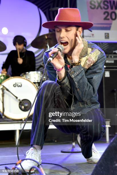 Harry Hudson performs during the Pandora showcase on March 15, 2018 in Austin, Texas.