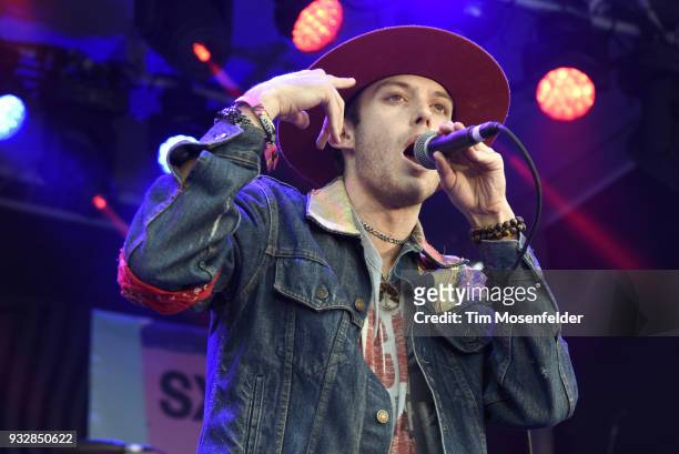 Harry Hudson performs during the Pandora showcase on March 15, 2018 in Austin, Texas.