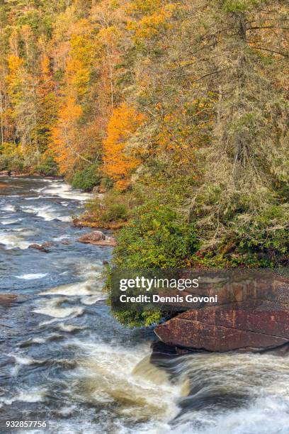 Triple Falls Downstream, Foto de stock