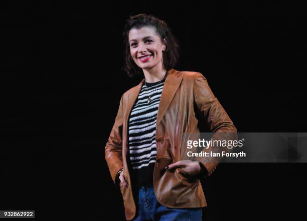 Actress Frances McNamee stands for pictures during 'The Last Ship' photocall at Northern Stage on March 16, 2018 in Newcastle Upon Tyne, England....