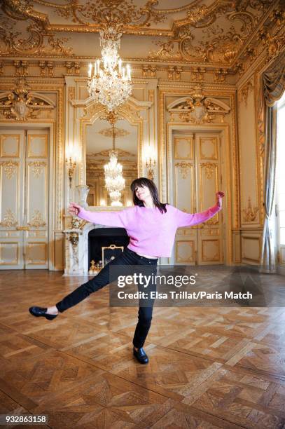 Actor and film director Sophie Marceau is photographed for Paris Match on February 2, 2018 in Paris, France.