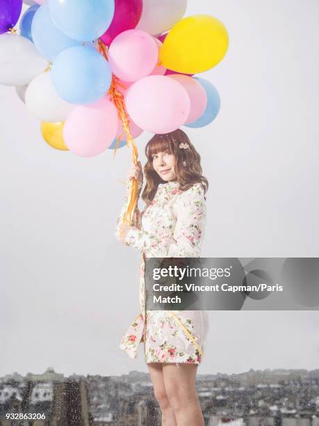 Actor Alix Benezech is photographed for Paris Match on February 6, 2018 in Paris, France.