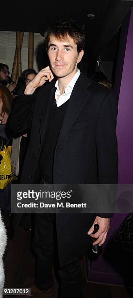 Otis Ferry attends the Tatler Little Black Book 2009 party at ChinaWhite night club on November 20, 2009 in London.