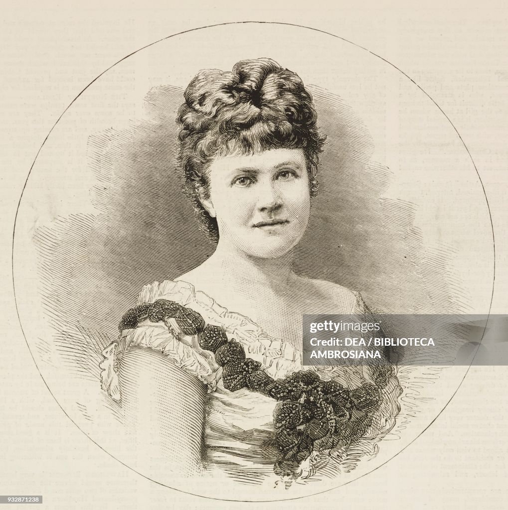 Portrait of Elisabeth of Wied (1843-1916)
