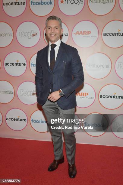 Rodner Figueroa arrives at the People en Espanol's 25 Most Powerful Women Luncheon 2018 on March 16, 2018 in Miami, Florida.