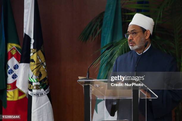 During the commemoration meeting of the 50 years of the Islamic Community in Lisbon &quot;CIL&quot;, in Lisbon, Portugal, on March 16, 2018.