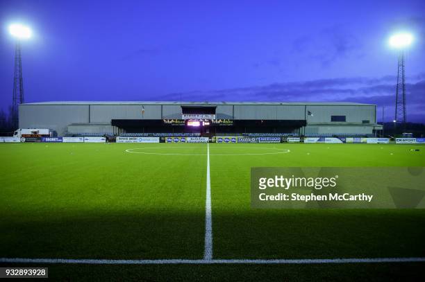 Dundalk , Ireland - 16 March 2018; A general view of Oriel Park prior to the SSE Airtricity League Premier Division match between Dundalk and...