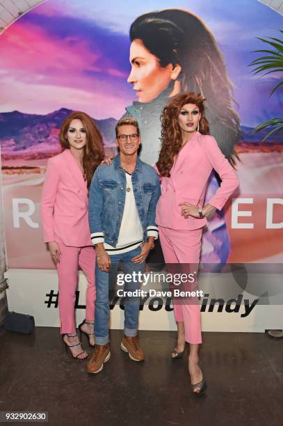 Ollie Proudlock attends the Reserved iLoveYouCindy campaign launch event at Kachette on March 16, 2018 in London, England.