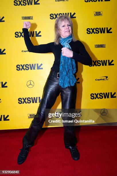 Tina Weymouth of Talking Heads attends From CBGB to the World: A Downtown Diaspora during SXSW at Austin Convention Center on March 16, 2018 in...